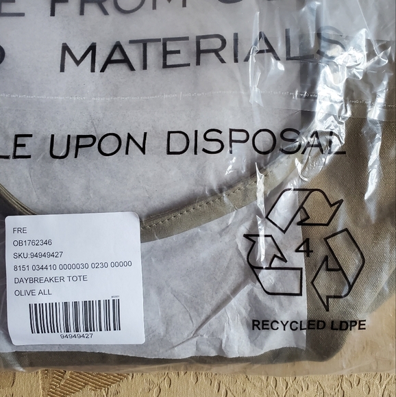 Free People Daybreaker Tote/Olive - Picture 9 of 10